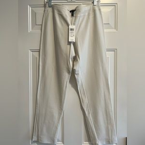 Size small Eileen Fisher pull-on pant in the color bone